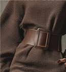 Cléa | Vestido curto em malha com cinto ajustável